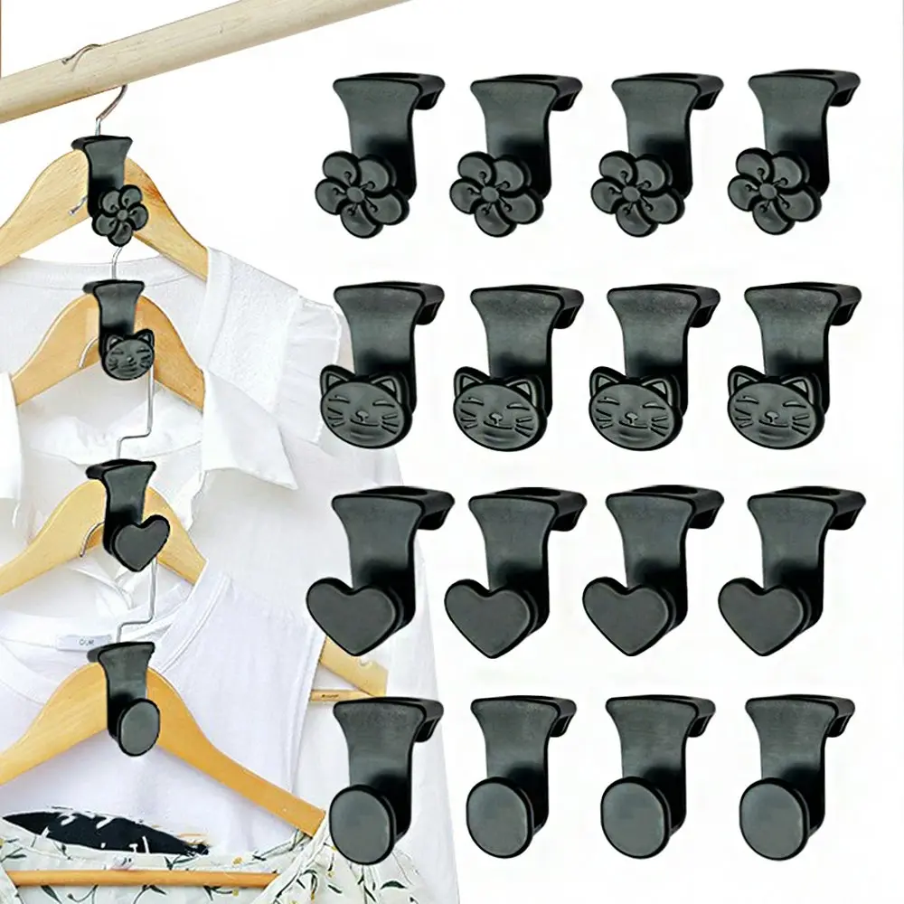 40Pcs Space Saving Closet Organizers Storage Hanger Extender Connection Hooks - Home & Garden