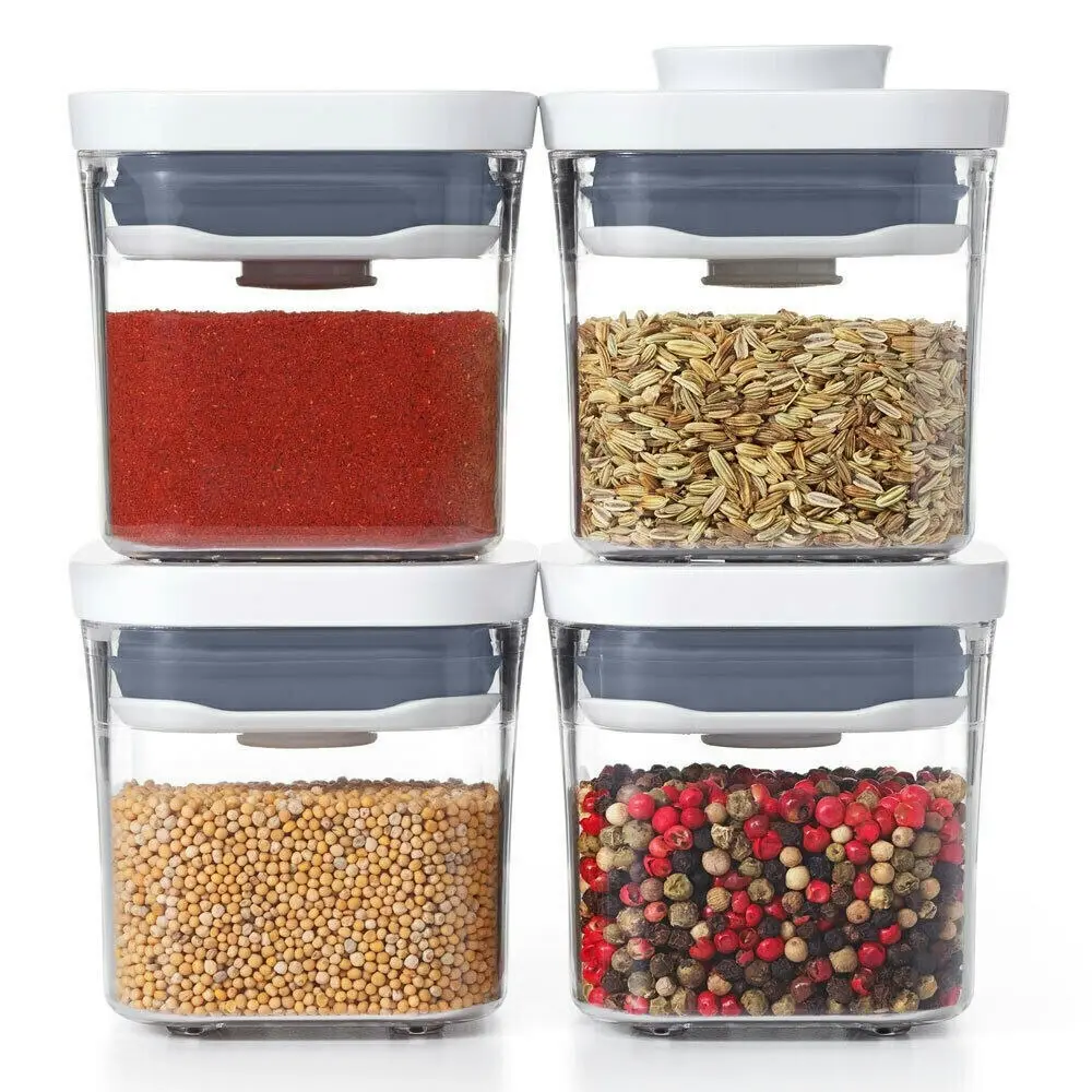 OXO Good Grips Pop 2.0 Mini Container Set 4 Piece Air Tight Pop 4pc - Home & Garden
