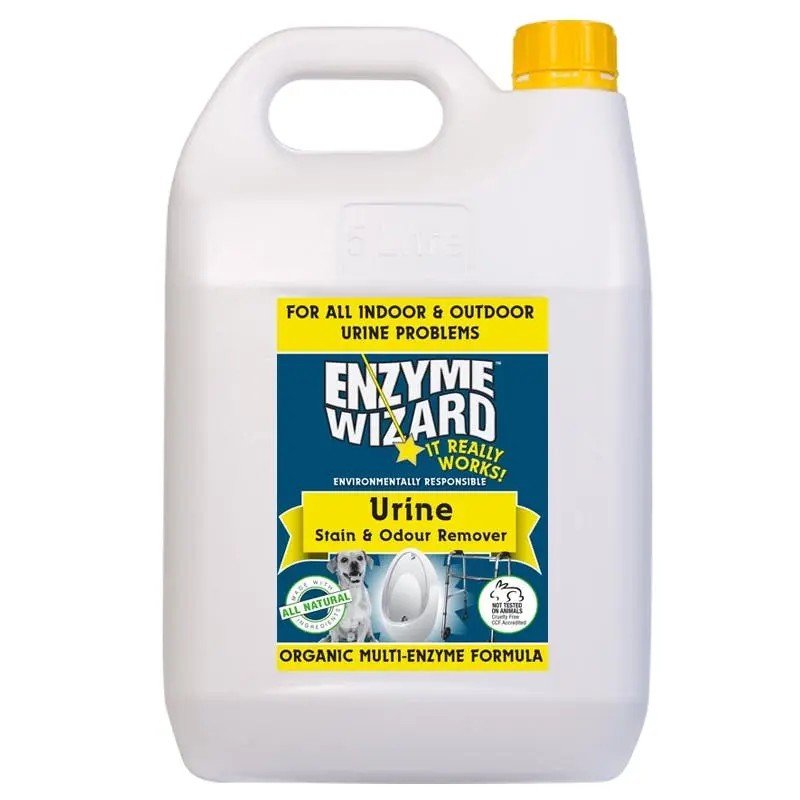 Enzyme Wizard 5L Pet/Dog/Cat Human Urine Stain/Odour Remover Deodoriser Cleaner - Supermarket Specials