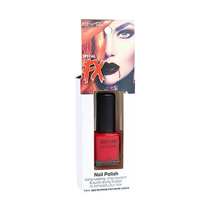 BYS Nail Polish Enamel Lacquer Special FX Gloss Makeup Quick Dry Manicure 14ml R - Beauty