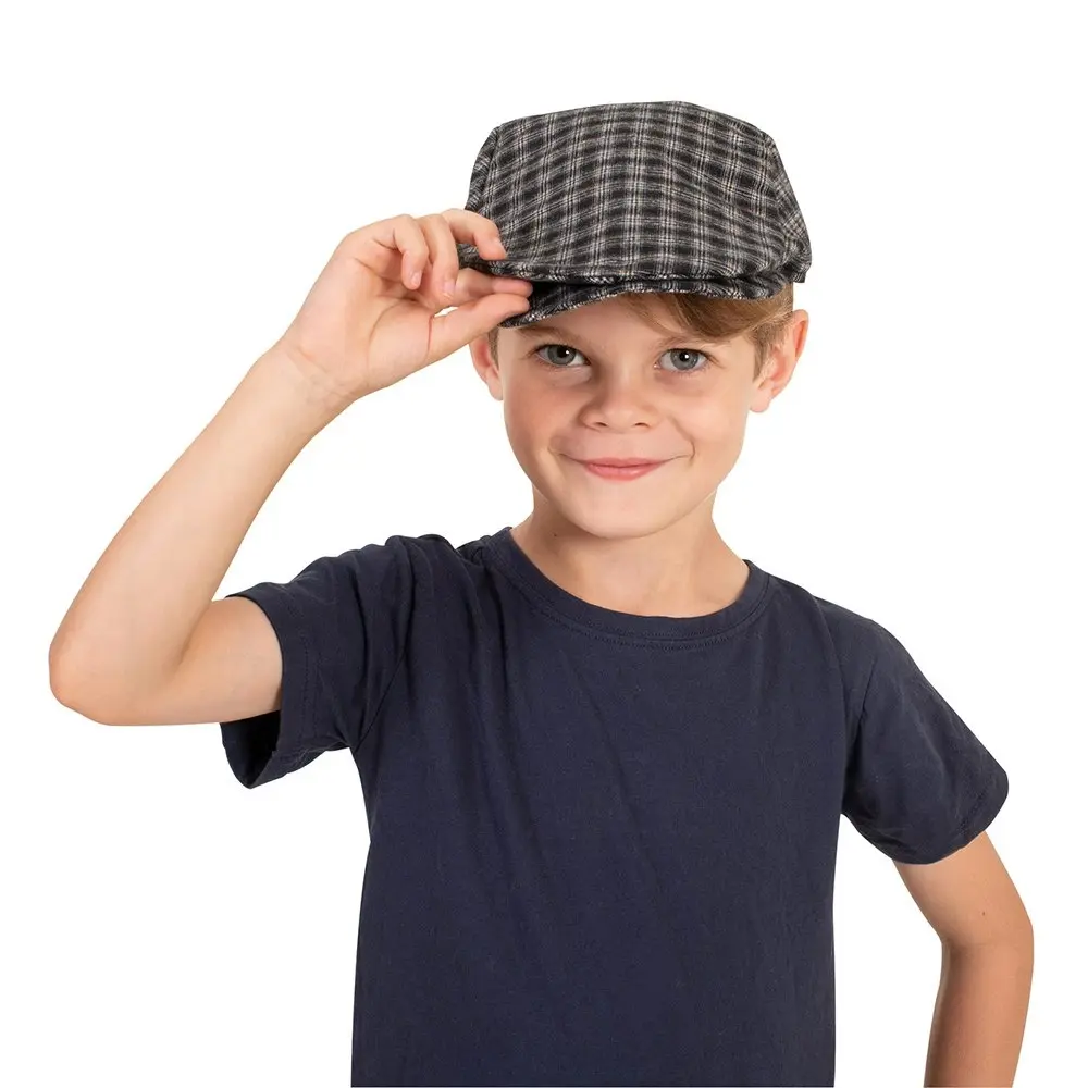 Colonial Boy Flat Cap Kids/Children Dress Up Halloween Party Costume One Size - Fashion