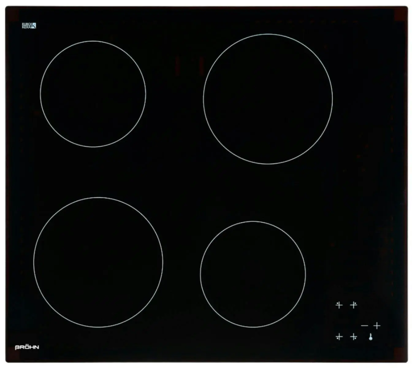 Brohn 60cm Built In EuroKera Ceramic Cooktop - Home & Garden