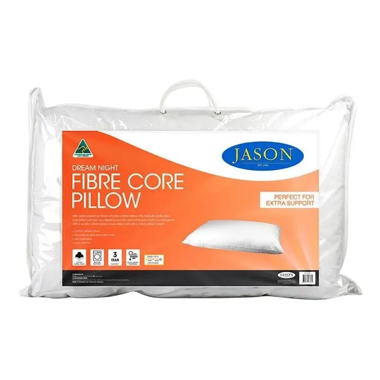 Jason Bedding Dream Night Fibre Core Pillow - Home & Garden