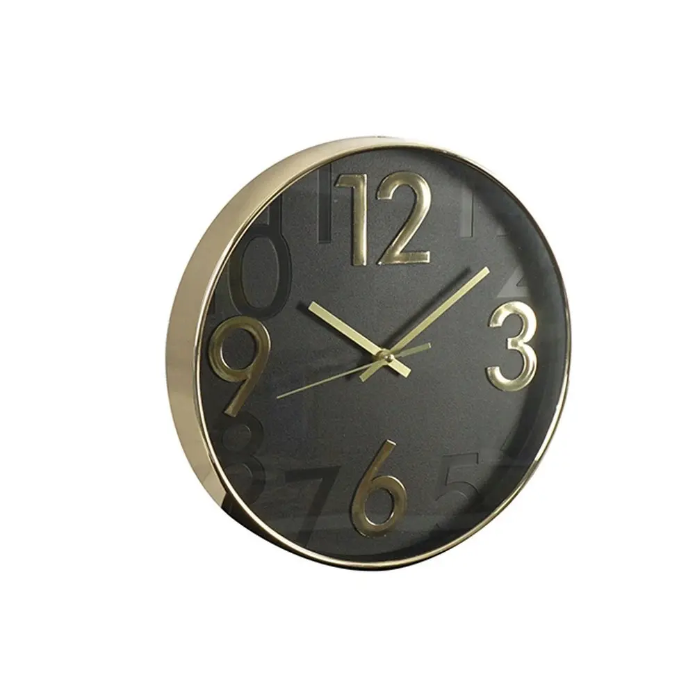 Unigift 12Inch/30cm Decorative Wall Clock 4 Numbers Assorted Colours Home Decor - Home & Garden