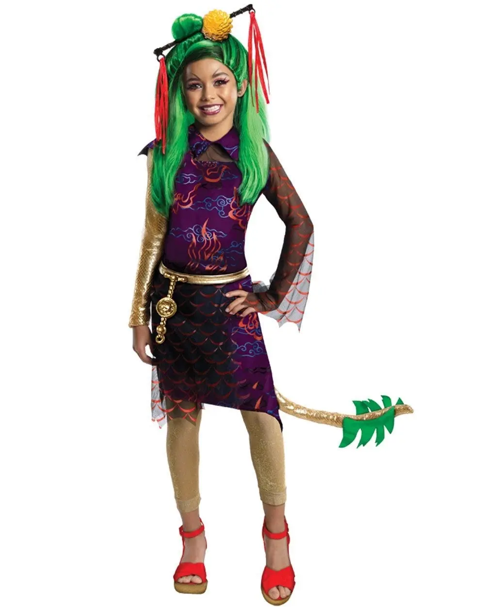 Monster High Jinifire Girls Costume - Fashion
