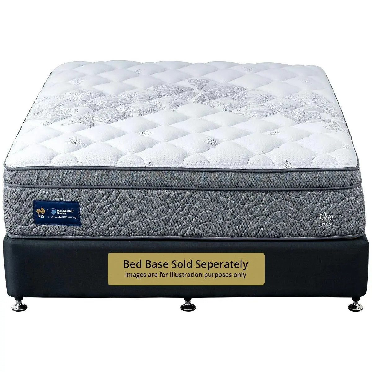 A.H. Beard Domino Oslo Plush Double Mattress - Furniture