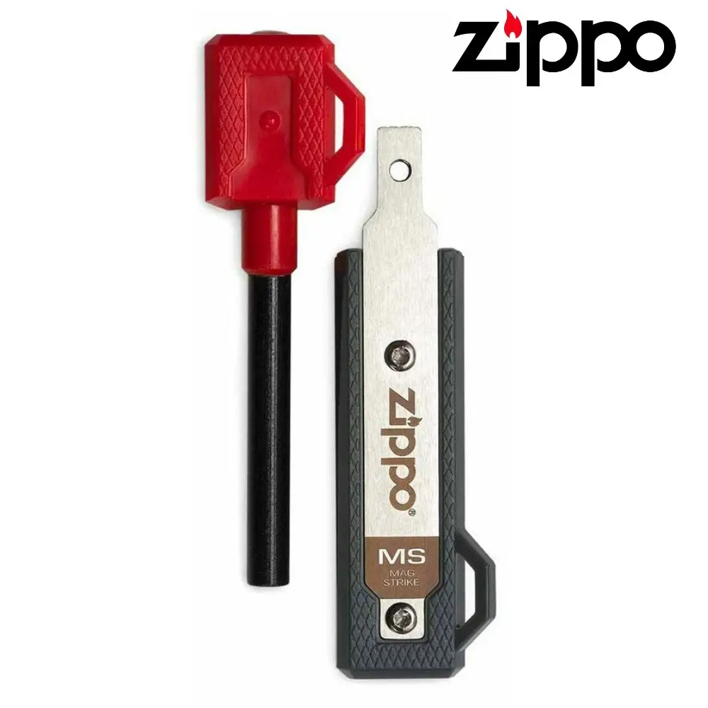 Zippo Mag Strike Outdoor Fire Starter | Textured Grip | Corrosion Resistant - Sports & Outdoor