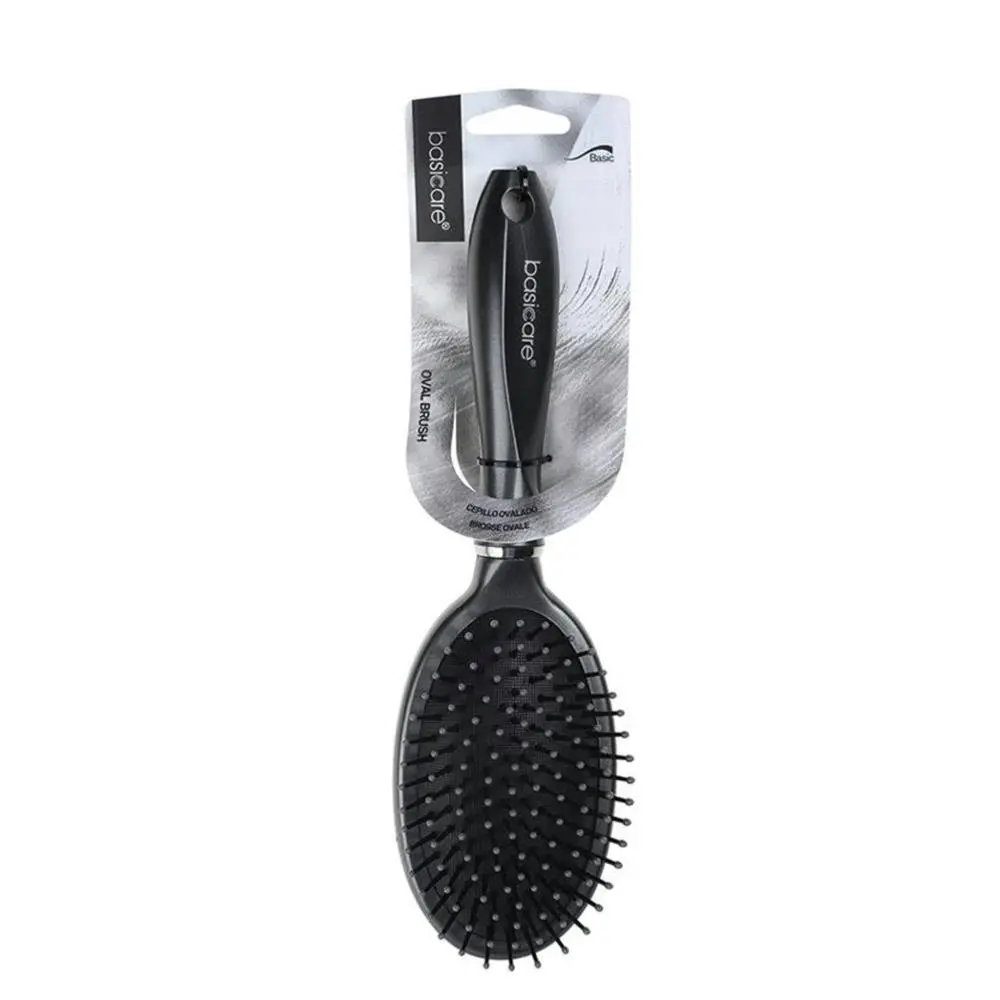 Basicare Hair Brush Oval Comb 26cm Detangling Brush for Smooth Healthy Hair - Beauty