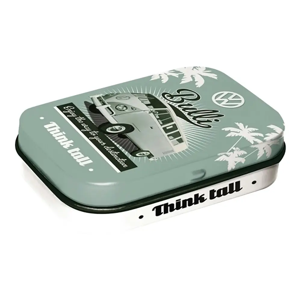 Nostalgic Art Mint Box Metal 6cm Tin Bulli Sweet Hard Candy Mints Fresh Breath - Groceries