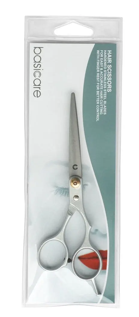 Basicare Hair Scissors 6 Inch Stainless Steel Professional Cutting Tool - Beauty