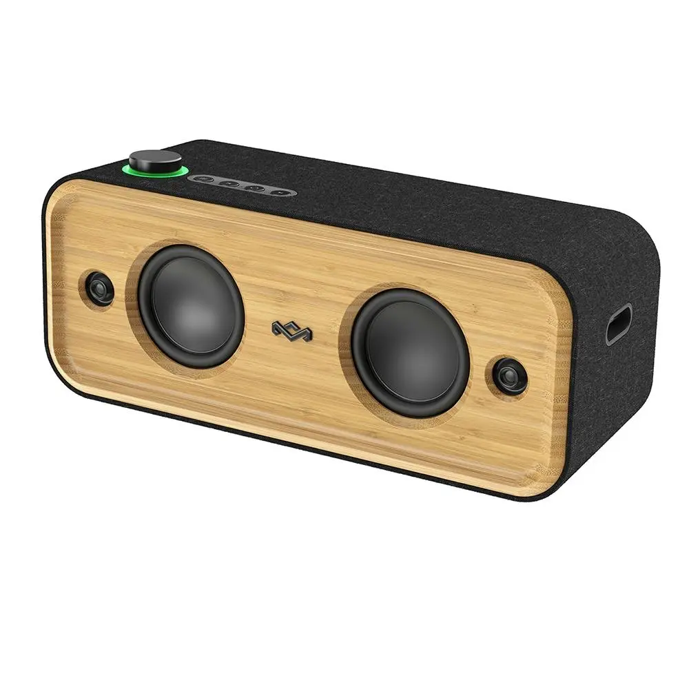 Marley Get Together 2 XL 30W Portable Bluetooth Wireless Speaker Black/Woodgrain - Electronics