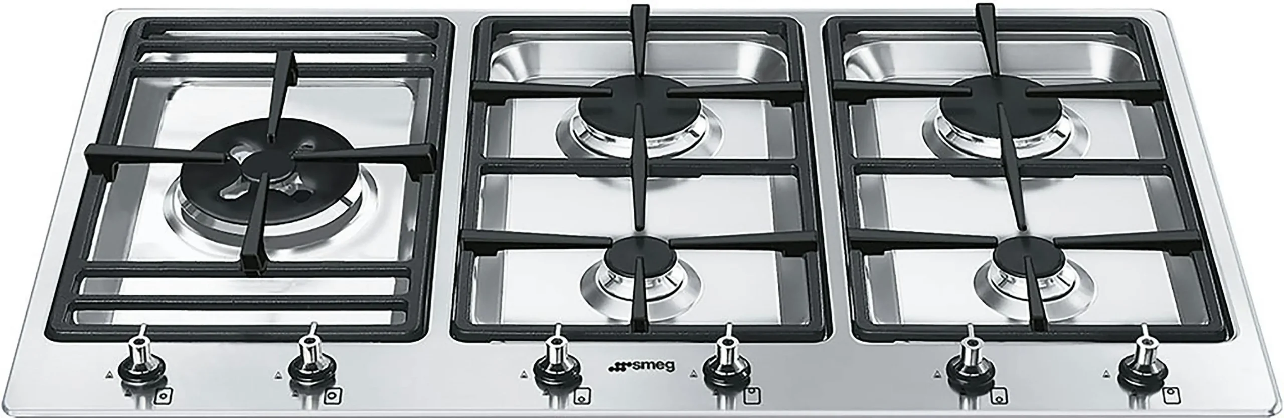 SMEG 90cm Classic Aesthetic Natural Gas Cooktop - Home & Garden
