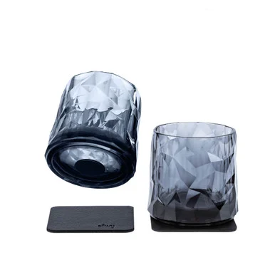 Silwy KOWHG2 Magnetic Plastic Tumblers Grey