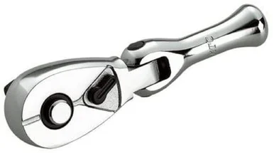 KTC KTC-BRC3FS 3/8"sq. Compact Ratchet Handle (flexible) 80mm Long
