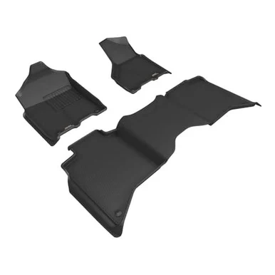 3D Mats L1DG03901509 Kagu Floor Mat Black Full Set for Dodge Ram 3500