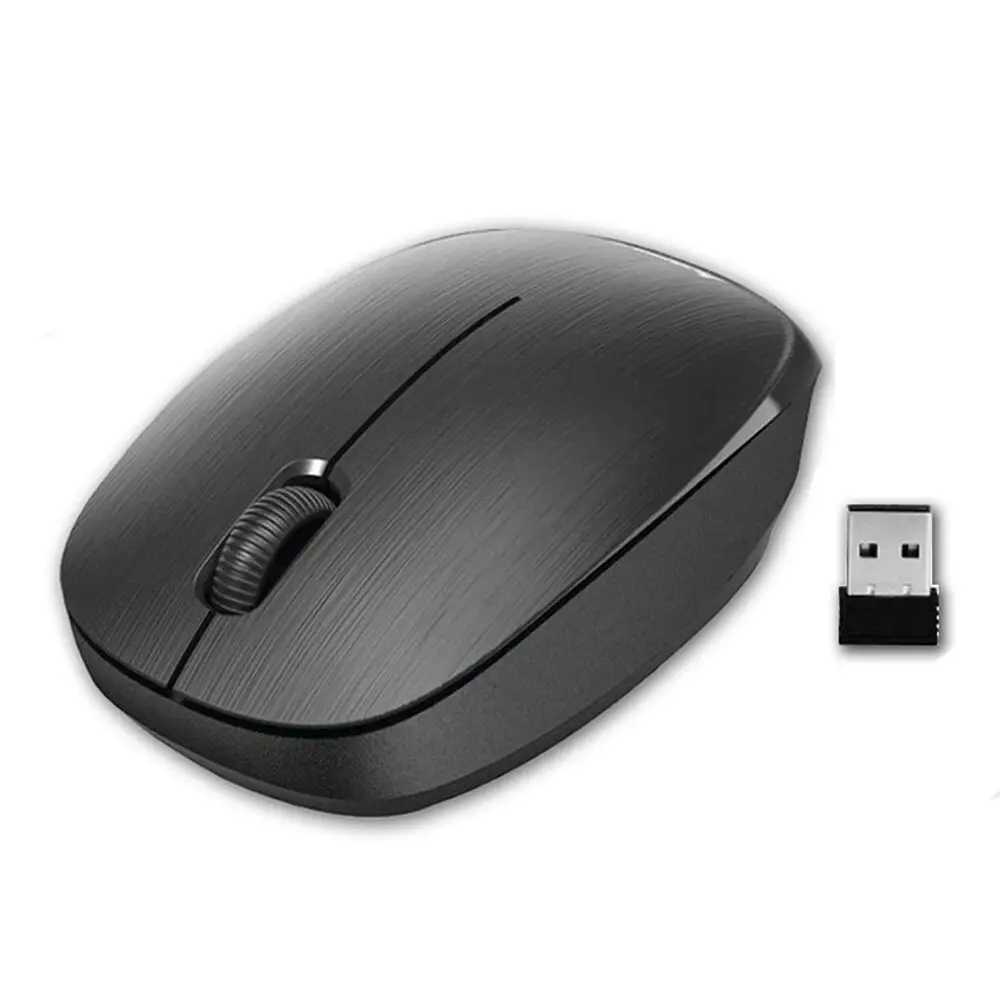 Sansai Ergonomic 2.4GHz Wireless Optical Mouse for PC/Laptop Computer/Mac Black - Electronics