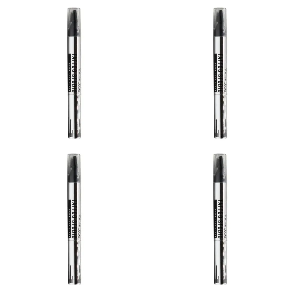 4x Maybelline Brow Lift Stick Clear Tattoo Studio Women Beauty Face Makeup 1.1g