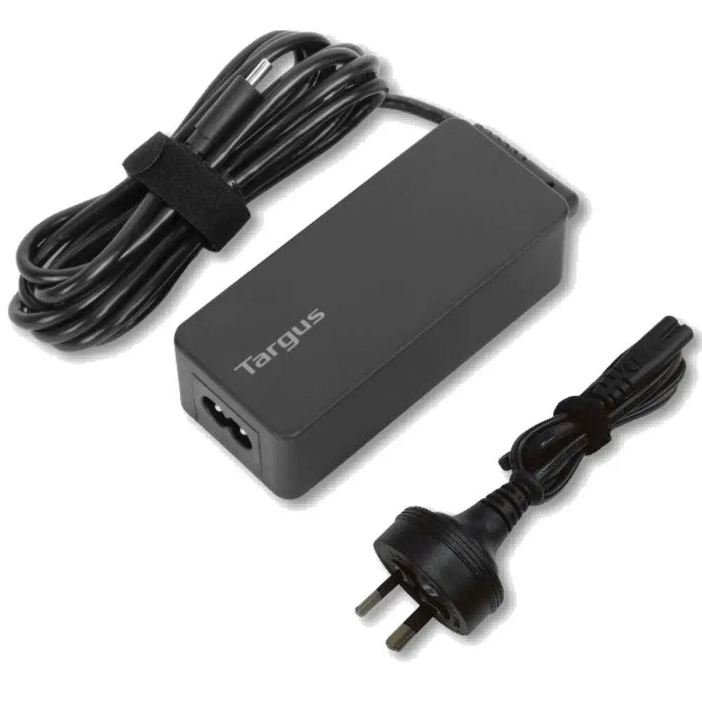 Targus USB-C PD Charger 65W Power/Built-in Power Supply Protection 1.8m Cable