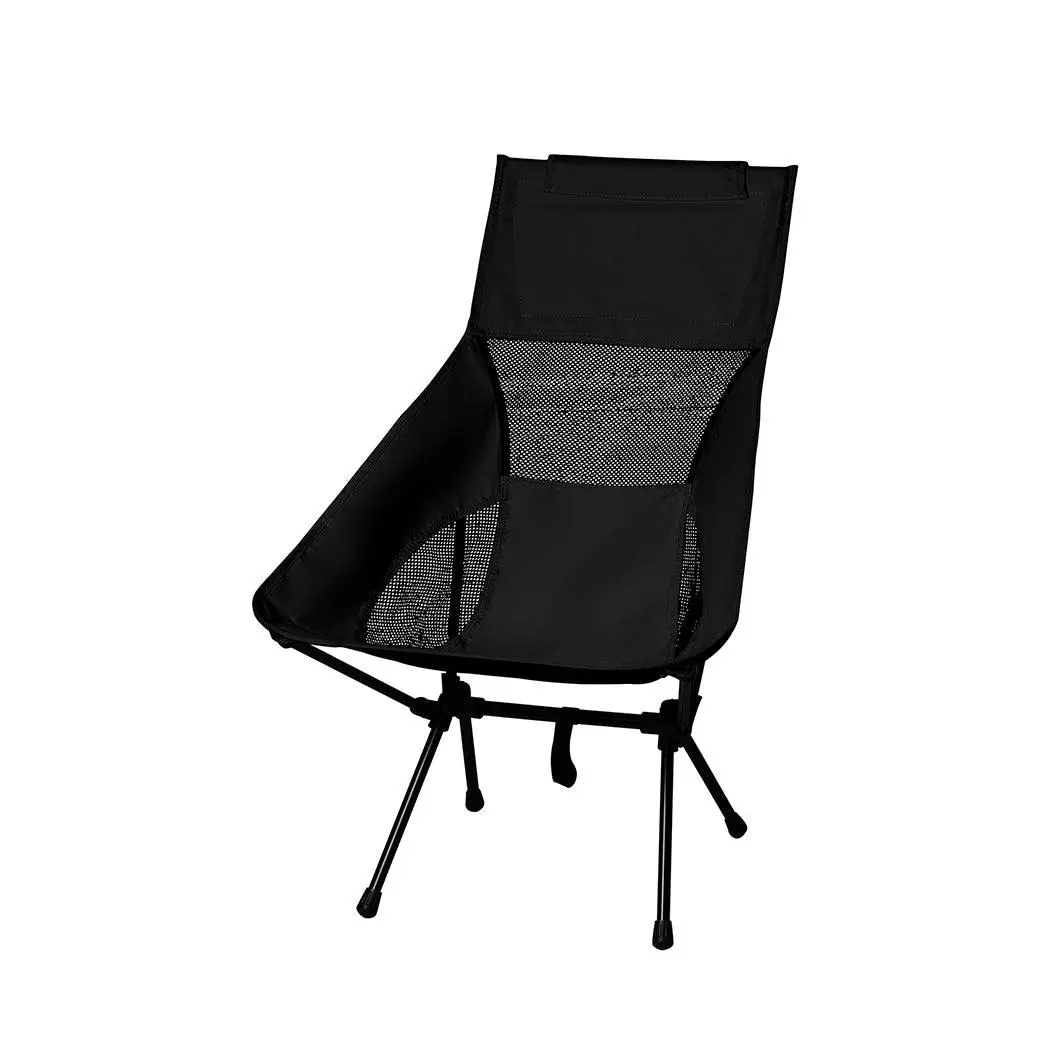 Levede Camping Chair Folding Outdoor Portable Lightweight Fishing Beach Picnic - Sports & Outdoor