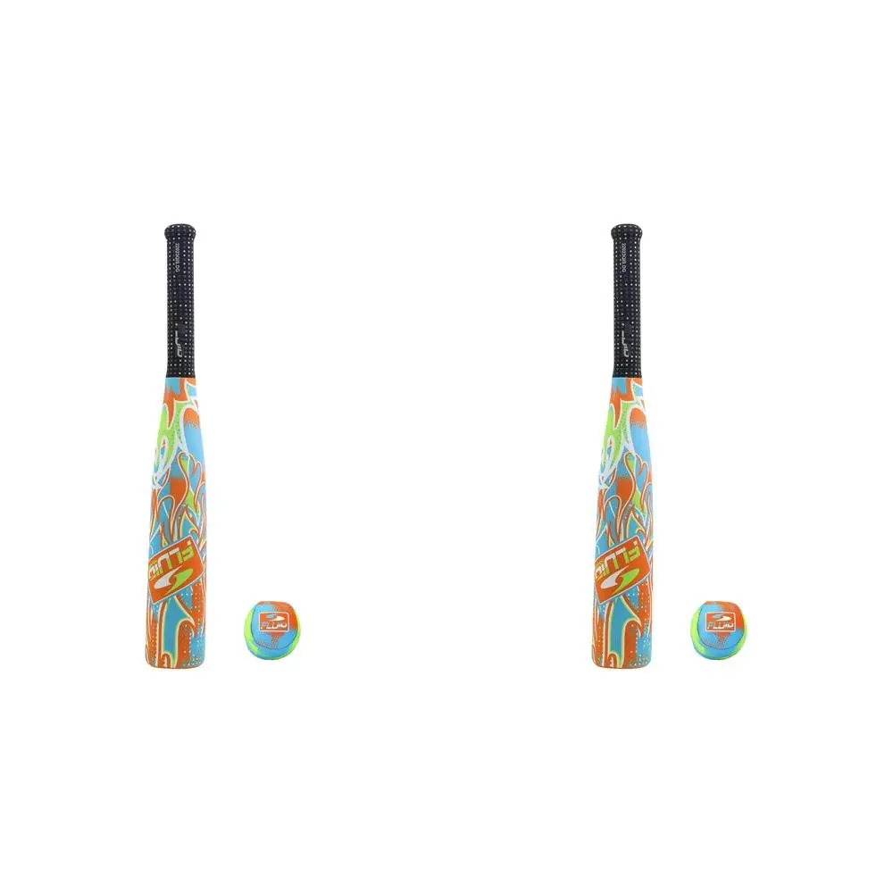 2x Fluid Baseball Game Sports Set Childrens Outdoor Beach/Garden Toy Assorted - Sports & Outdoor