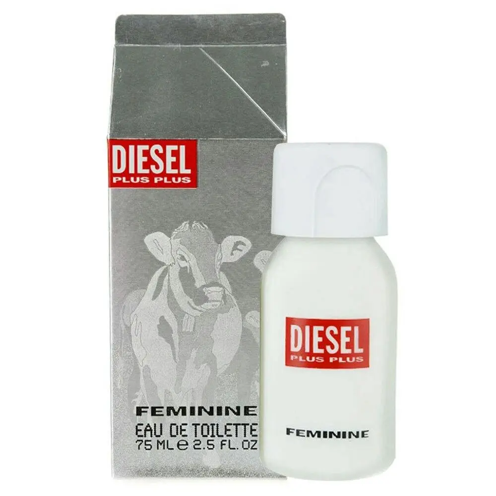 Diesel Plus Plus 75ml Eau de Toilette Women Fragrances EDT Natural Spray for Her - Beauty