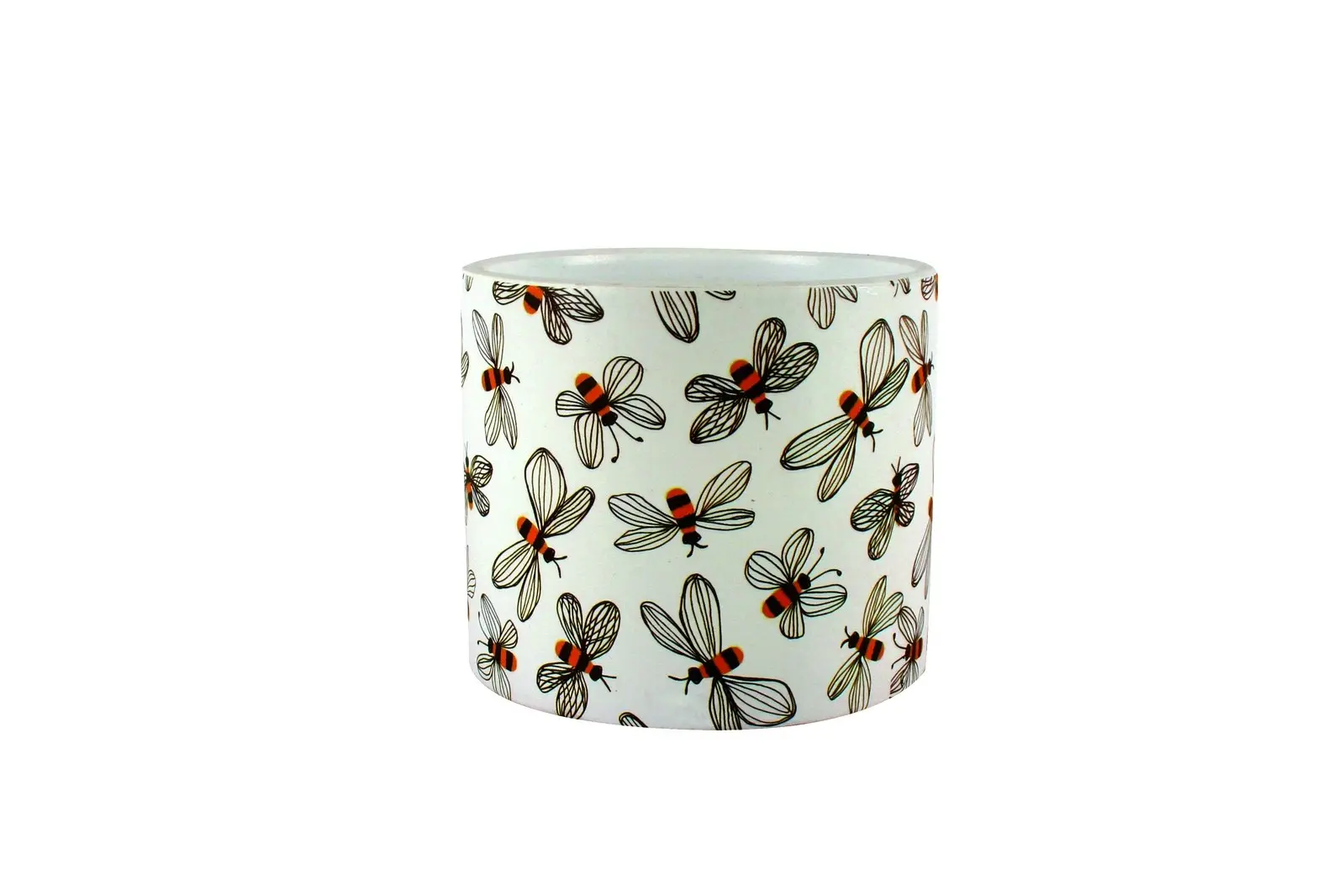 Maine and Crawford Nectar 16cm Ceramic Plant Pot Planter Home/Garden Decor Black - Home & Garden