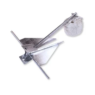 Aqua Pro M41211 Traditional Fluke Anchor Kit - 8.5 lb with 3/8" x 100' Rope