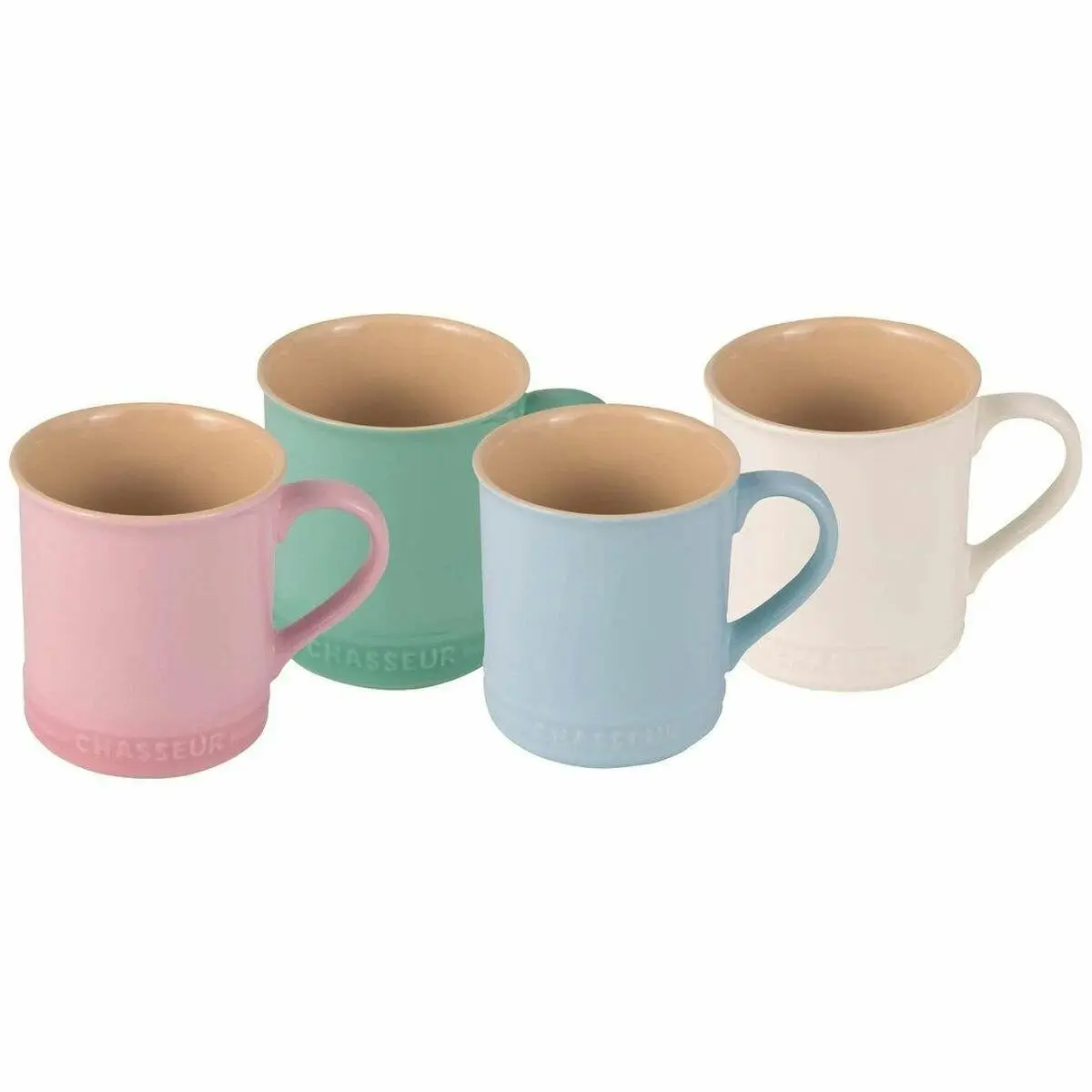 Chasseur Macaron Collection 4 Piece Mug Set - Home & Garden
