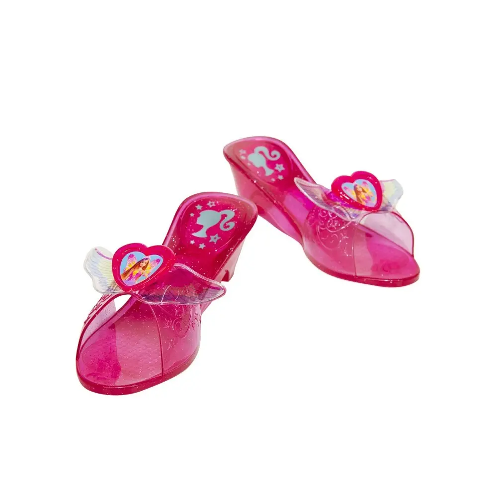Barbie Jelly Shoes Kids/Children Sandals Costume Party Outfit Size 3y+ Pink - Fashion