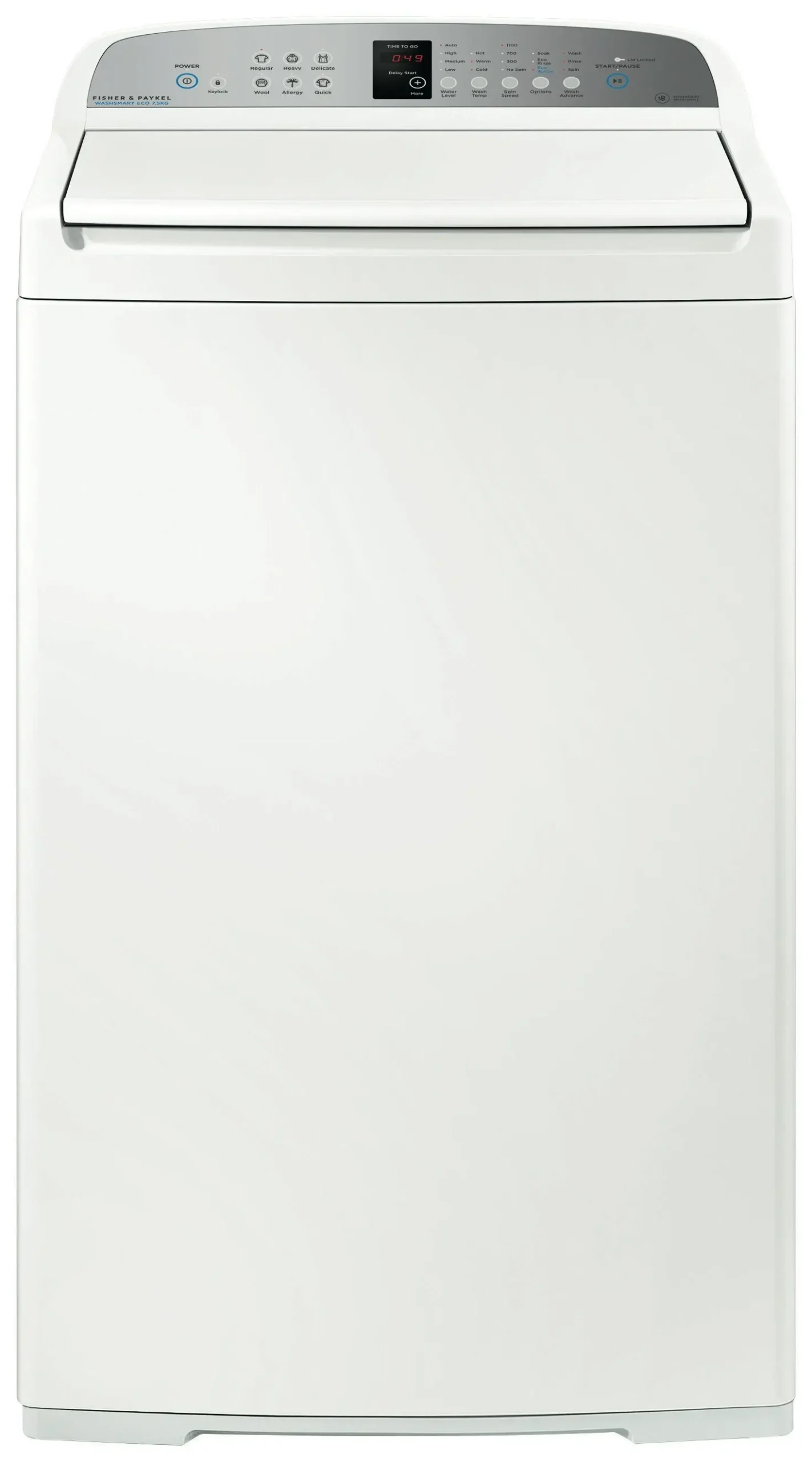 Fisher & Paykel 7.5 kg WashSmart Top Load Washing Machine - Home & Garden