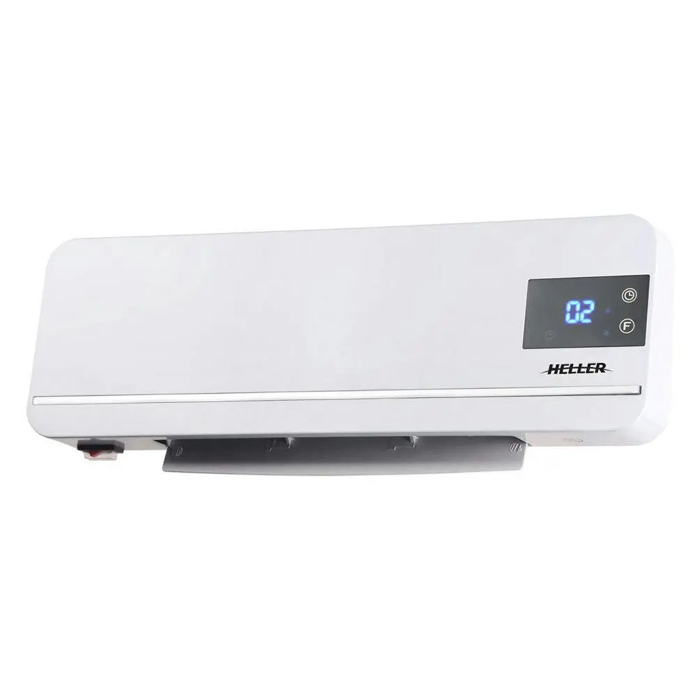 Heller 2000W Ceramic Wall Warm/Hot Heater/Heating w/Cool Fan/LED Display/Remote - Winter Warmers up to 70% Off