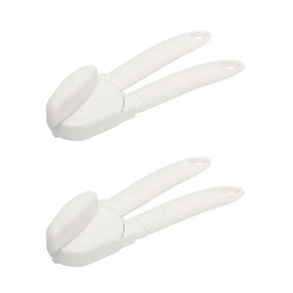 2x Eterna Plastic Can Opener Quick Lift w/ Stainless Steel Cutter Manual White - Home & Garden