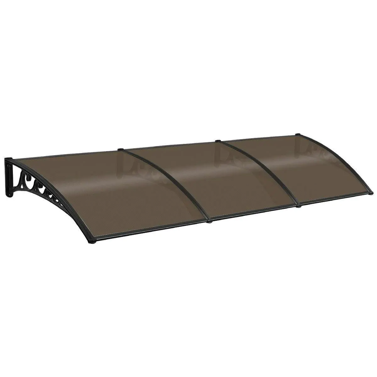 Ausway Brown Rain Proof Shade Rain Cover Canopy Awning 3M - Home & Garden