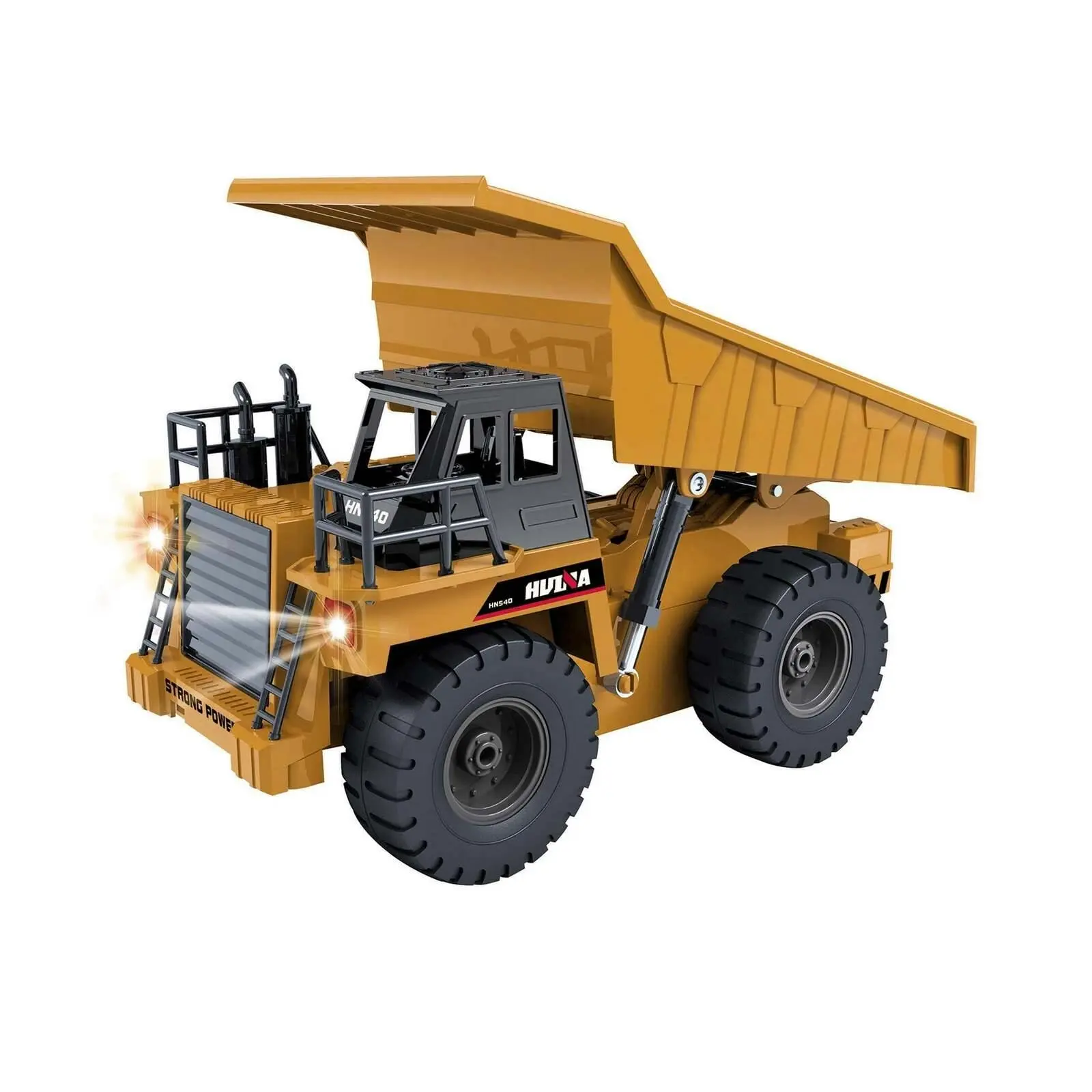 Remote Control Dump Truck Model (6 Channel) Driving Cab & Alloy Bucket - Toys & Games