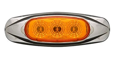 Optronics MCL17ABP Led Miroflex Mini Star W/chrom;amb