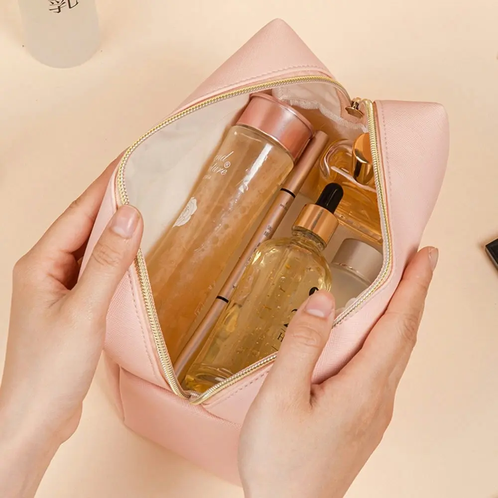 Women Cosmetic Bag Travel Portable Makeup Wash Bag Storage Bag - Home & Garden