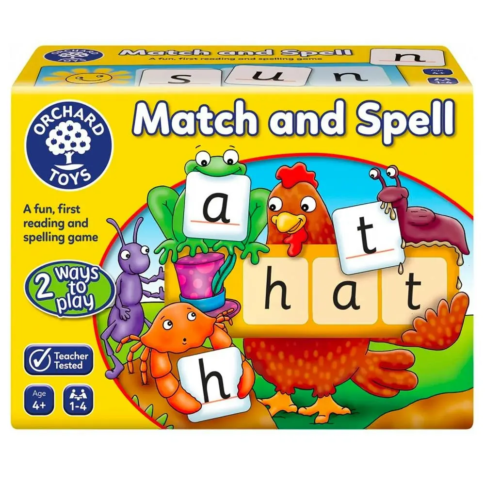 Orchard Game Match & Spell Kids/Children Word Educational Learning Letter Game - Toys & Games
