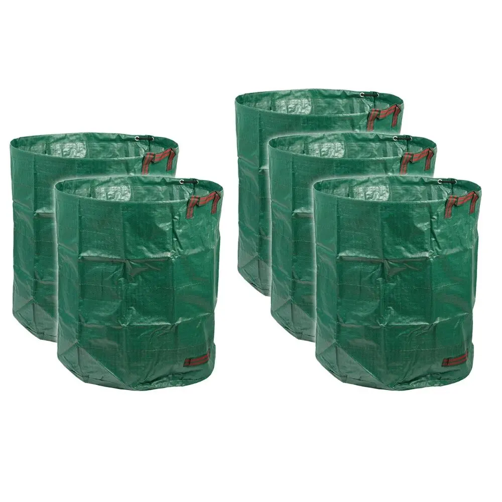 5x Gardenmaster Reusable Durable Plant Waste Giant Gardening Bag Heavy Duty 268L - Home & Garden