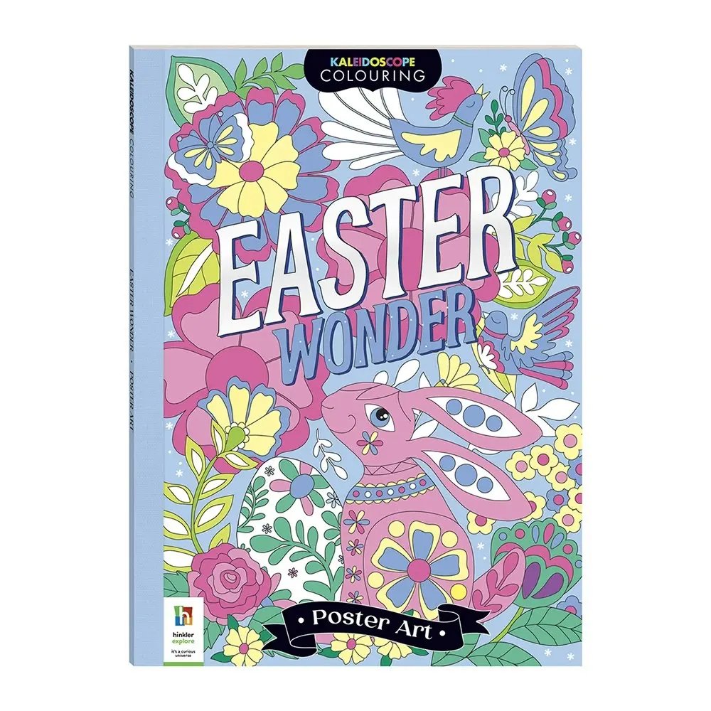 Kaleidoscope Poster Art Easter Wonder Childrens Book Craft Activity 8y+ - Entertainment