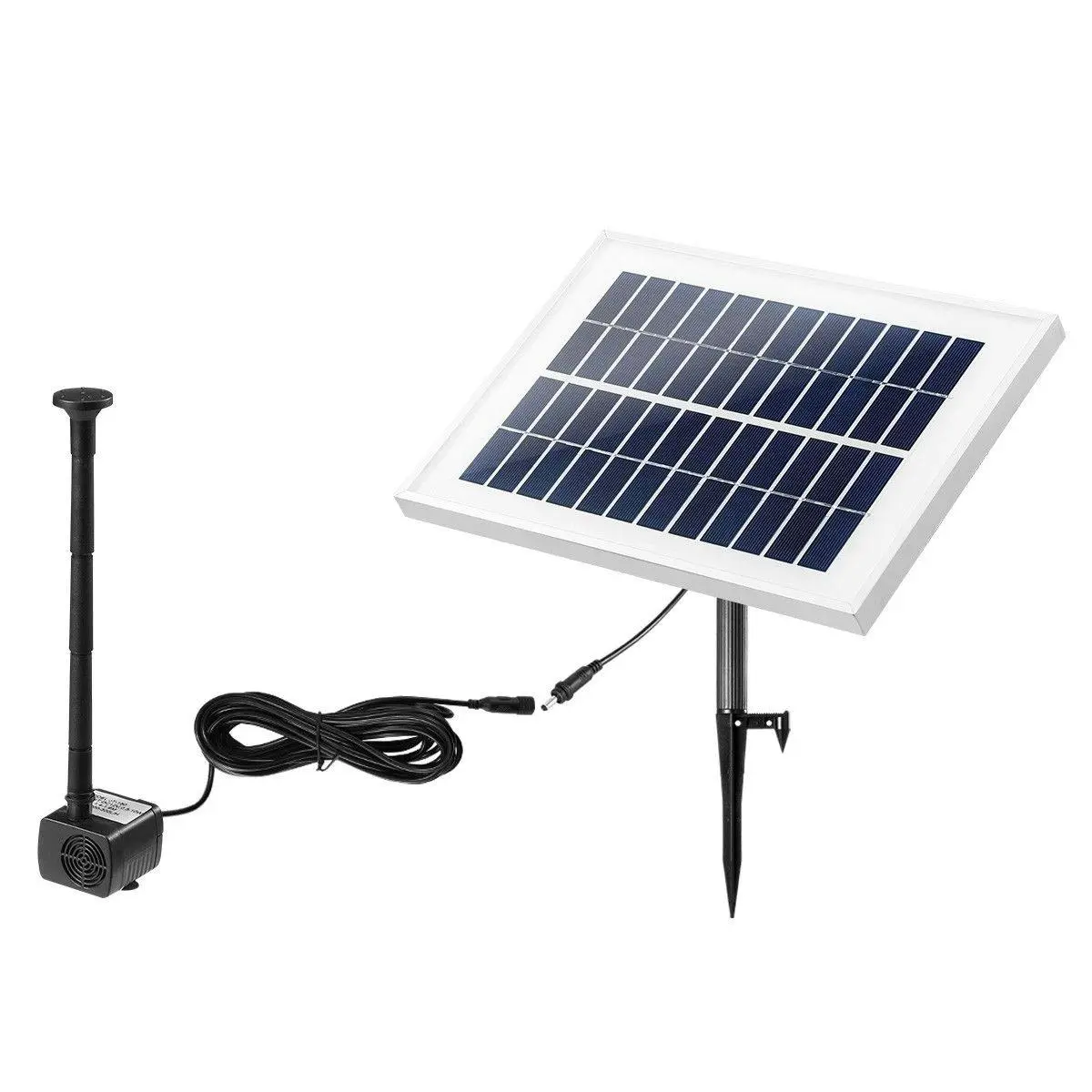 Ausway 20W Solar Powered Fountain Water Pump for Outdoor Garden Pond Pool - Home & Garden