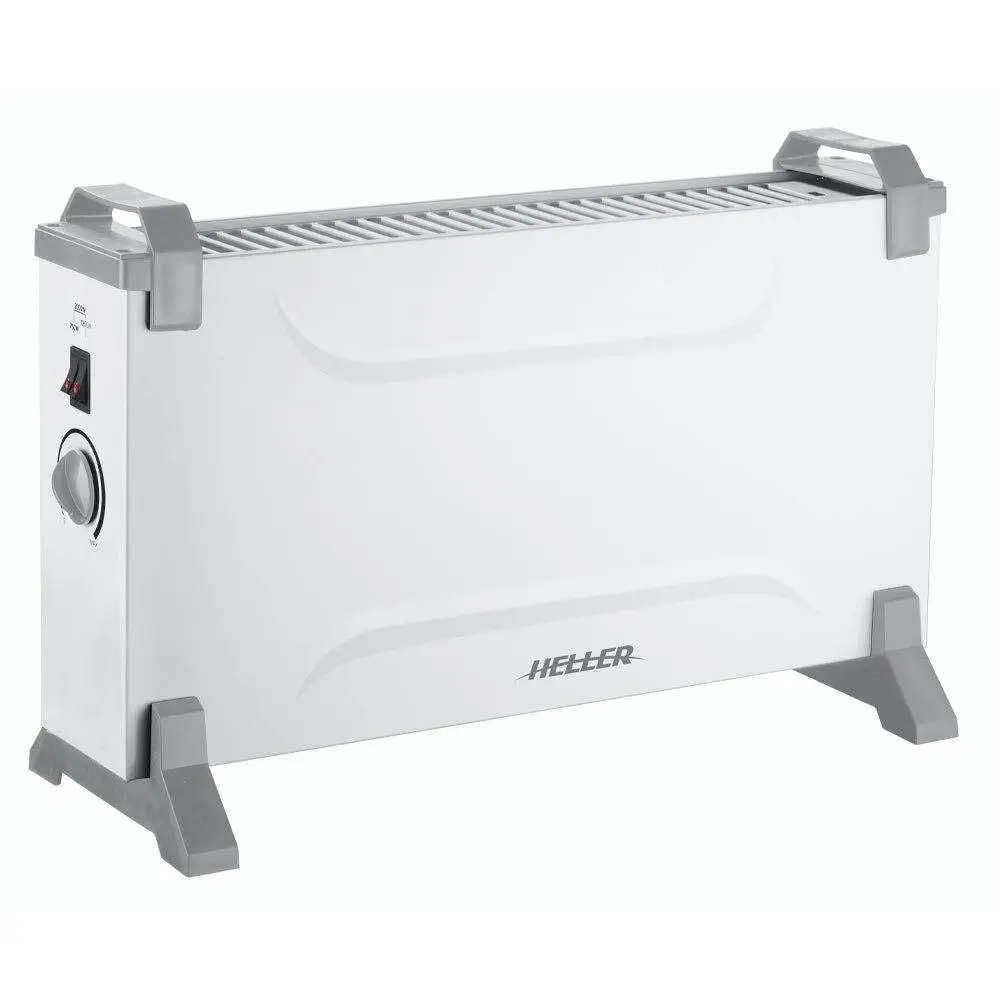 Heller Convection Freestanding Adjustable Electric Home Heater 53cm 2000W - Home & Garden
