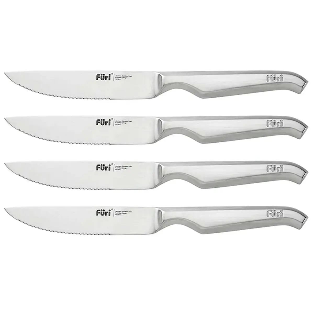 Furi Pro Serrated Steak Knives Four Piece Set - Home & Garden