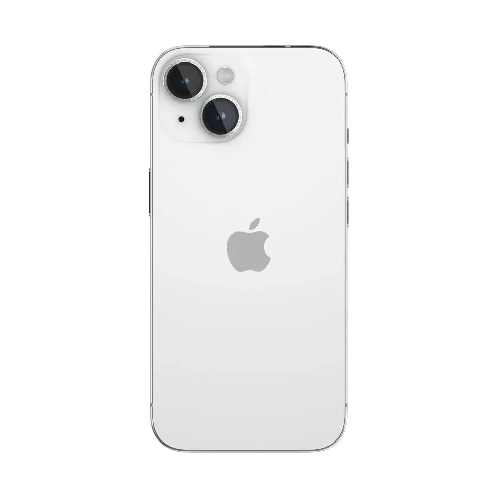 Case-Mate Aluminium/Glass Camera Lens Protector For iPhone 15/15 Plus Twinkle