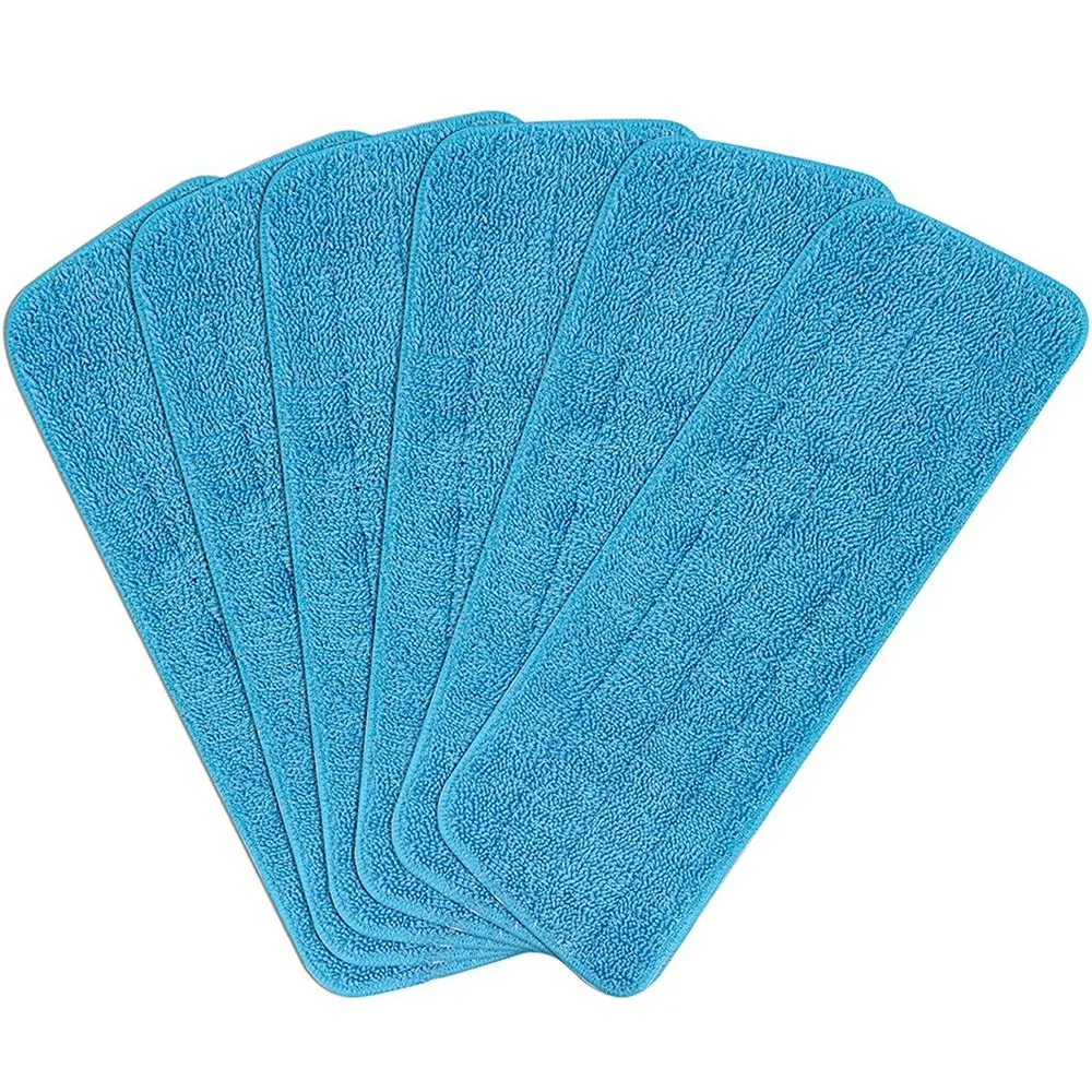 6 Pcs Mop Replacement Heads for Wet/Dry Mops Flat Replacement Heads - Home & Garden