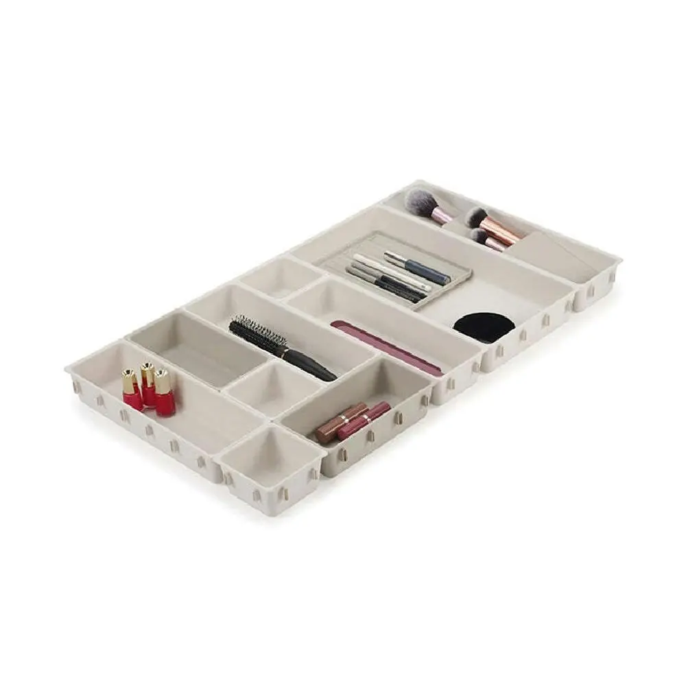 12pc Joseph & Joseph Viva Makeup/Brush Drawer Organiser/Holder Storage Tray Set - Home & Garden