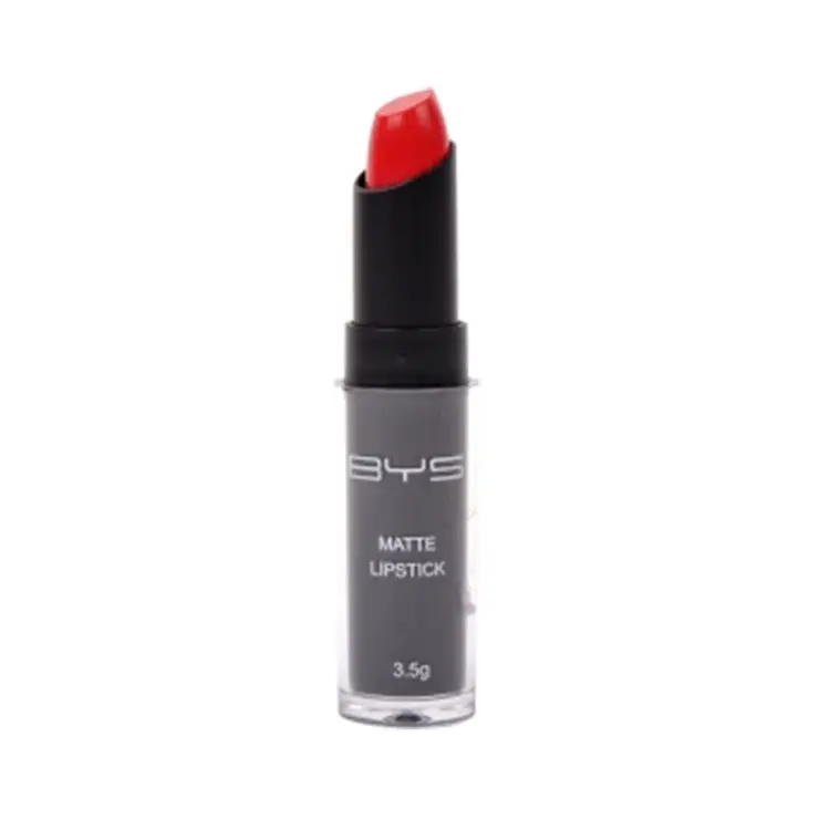 BYS 3.5g Matte Lipstick Velvety Creamy Lip Colour Makeup Cosmetics Reddy Set Go - Beauty
