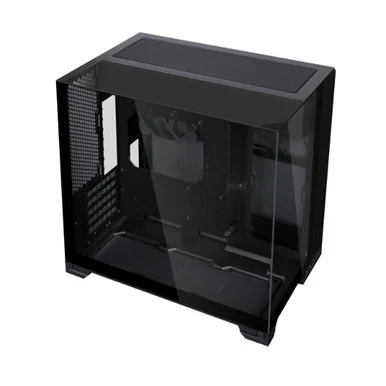 Lian Li O11VMX Lian-li O11 Vision-m O11vmx Dual-chamber Design Pre-installed 140 Mm Fan Micro Atx Case, Black