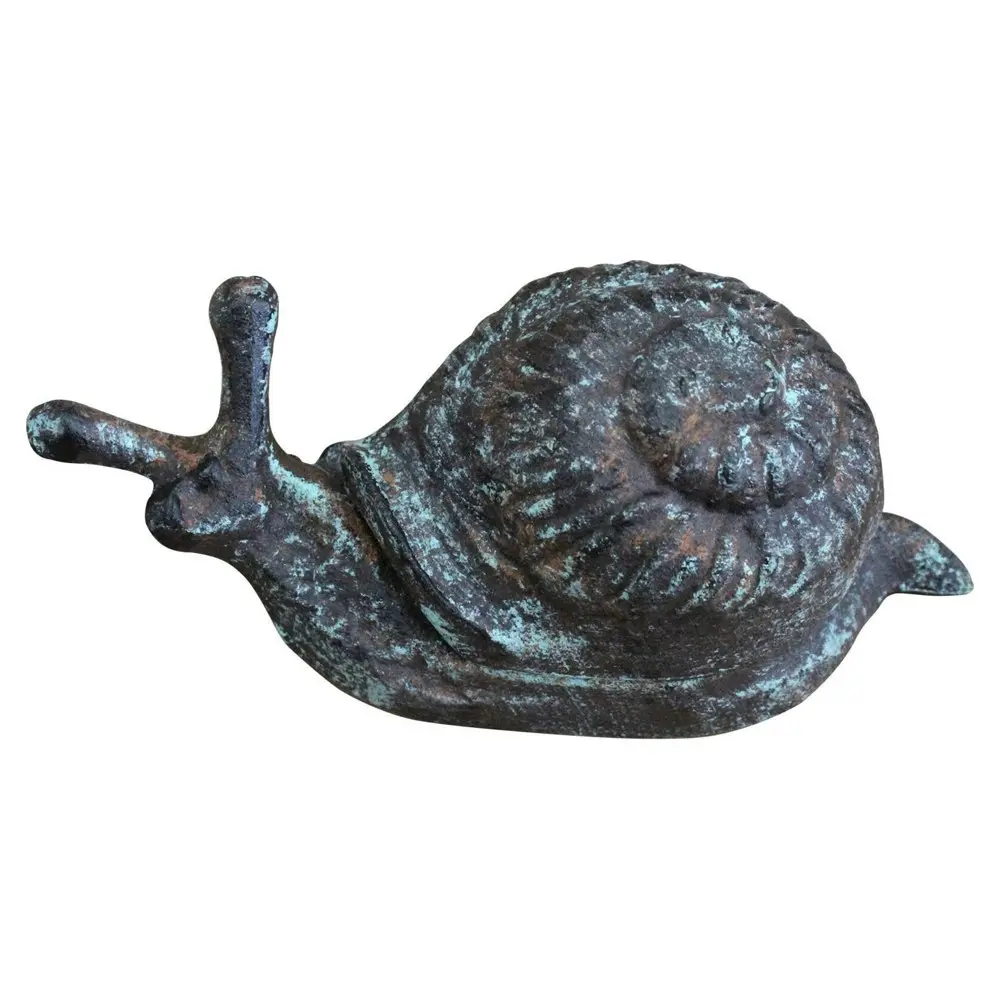 Key Hide Snail 15.5cm Metal Container Organiser Storage/Holder Hider Home Decor - Home & Garden