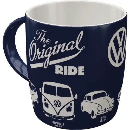 Nostalgic Art VW The Original Ride 330ml Ceramic Mug Office Tea/Coffee Drink Cup - Home & Garden