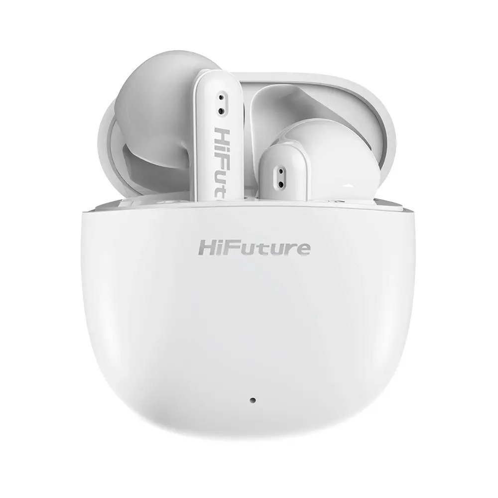 HiFuture Colourbuds2 True Wireless Bluetooth Soft Bass Earbuds Noise Cancel WHT - Electronics